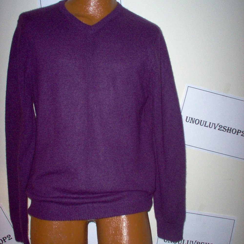 ARTICLE 100% CASHMERE SWEATER,  BY (JC PENNY) MEN SIZE M